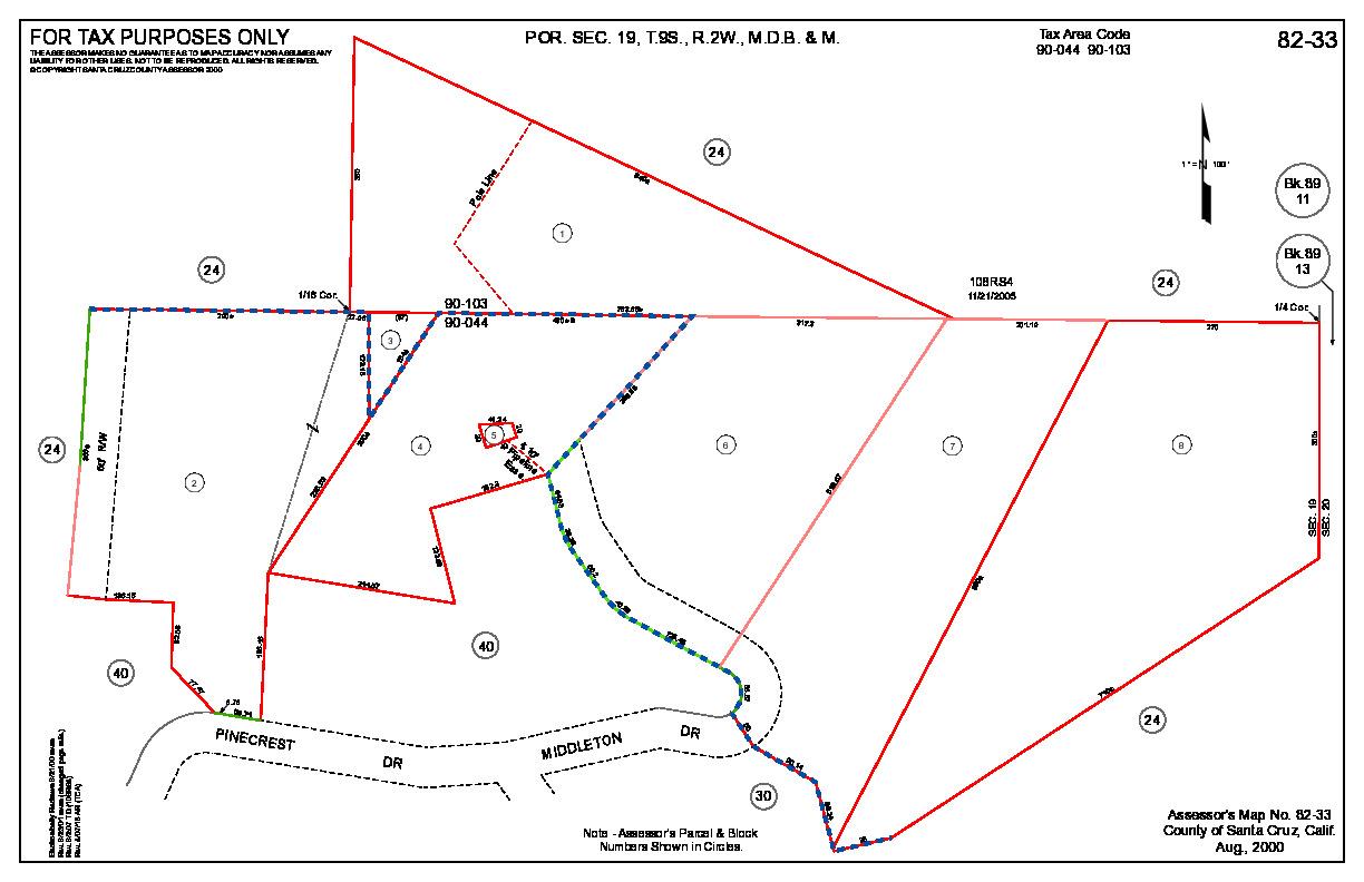 950 Middleton Drive, Boulder Creek, California 95006, ,Land,For Sale,950 Middleton Drive,ML81807489