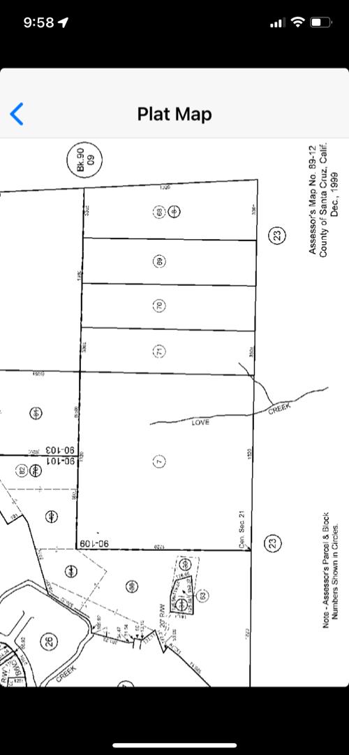 Detail Gallery Image 1 of 1 For 0 Love Creek Road, Ben Lomond,  CA 95005 - – Beds | – Baths