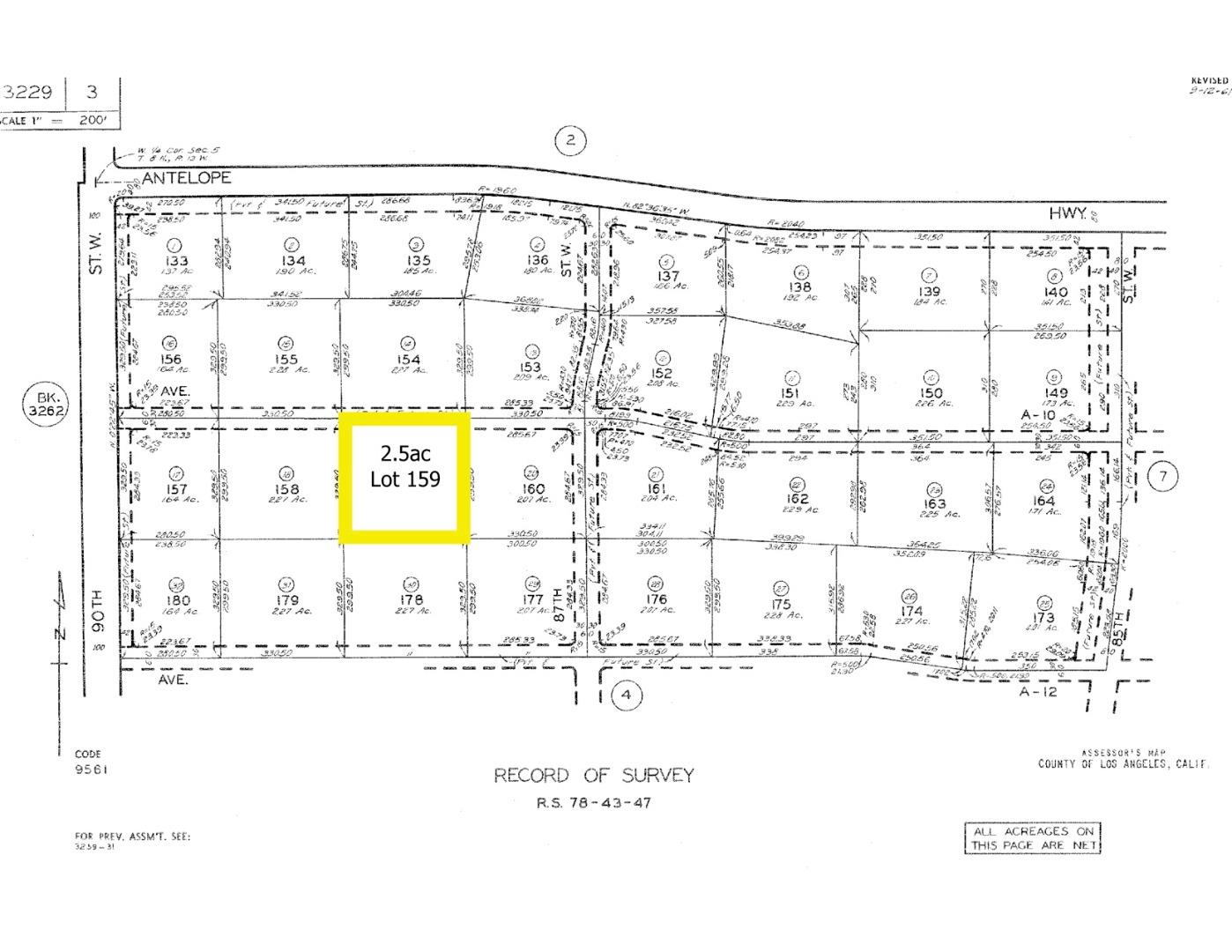 Ave A10 Vic 88 StW, Lancaster, California 93536, ,Land,For Sale,Ave A10 Vic 88 StW,ML81891814