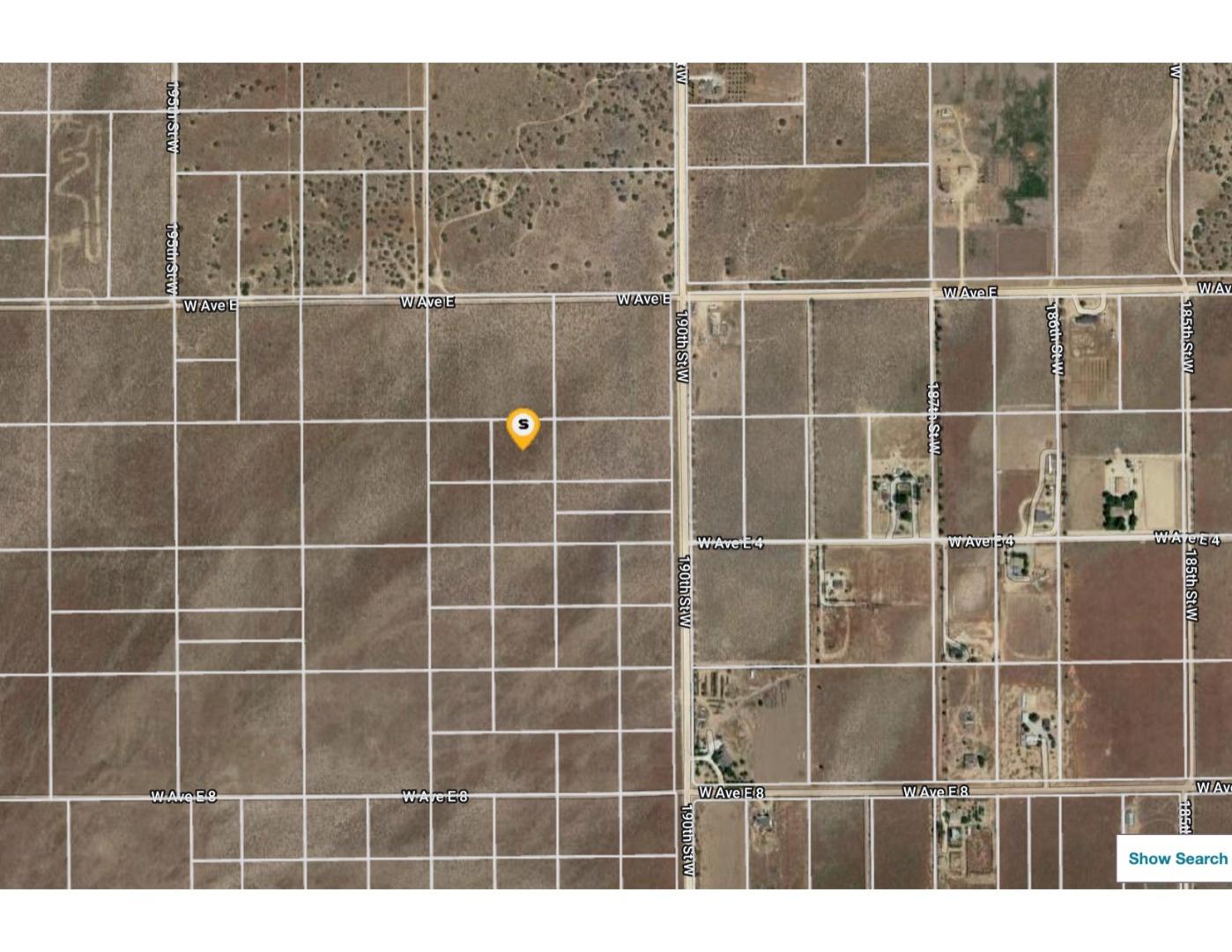 Vic191StW Ave E2, Lancaster, California 93536, ,Land,For Sale,Vic191StW Ave E2,ML81891850