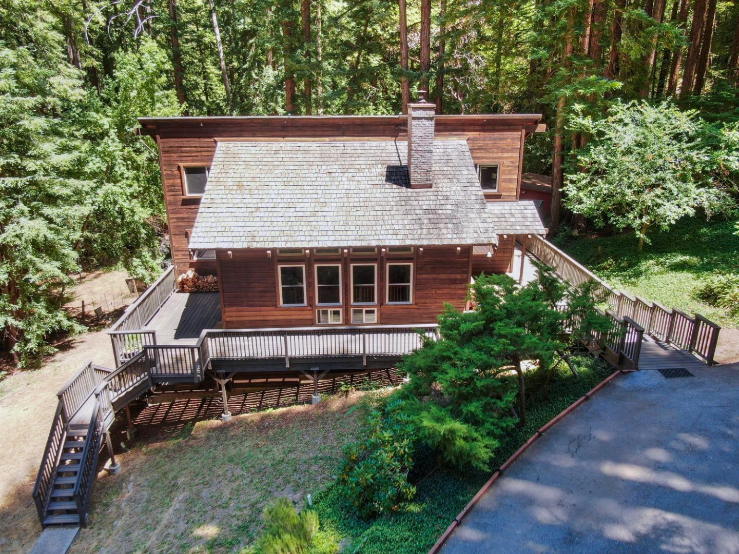 Detail Gallery Image 1 of 1 For 17388 Tressel Pass Rd, Boulder Creek,  CA 95006 - 4 Beds | 3 Baths