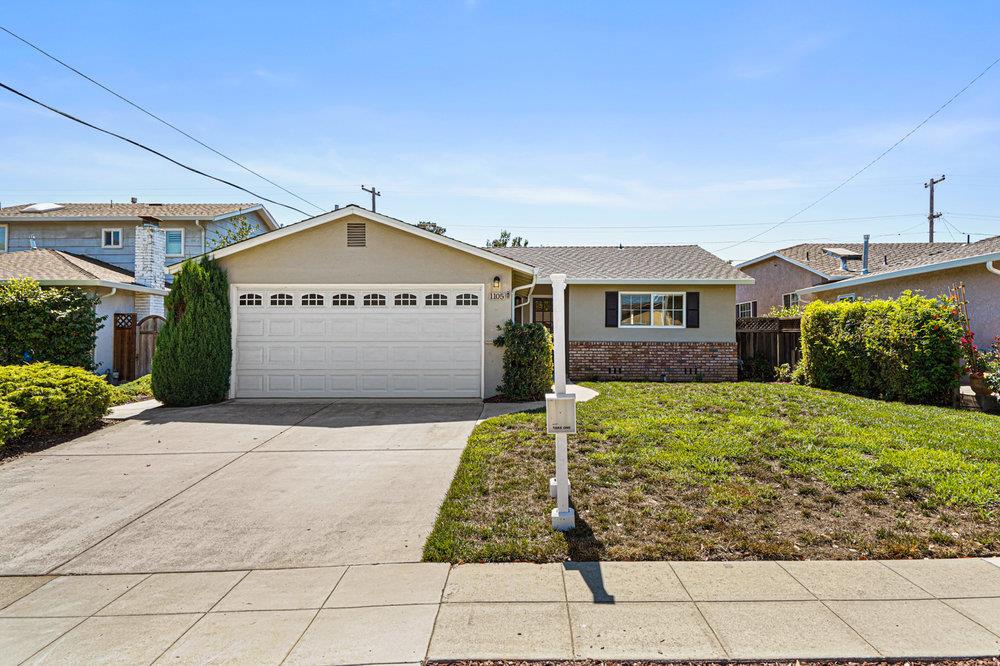 Detail Gallery Image 1 of 1 For 1105 Kentwood Ave, Cupertino,  CA 95014 - 3 Beds | 2 Baths