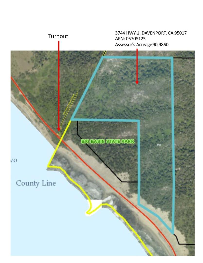 3744 Hwy 1, Davenport, California 95017, ,Land,For Sale,3744 Hwy 1,ML81911718