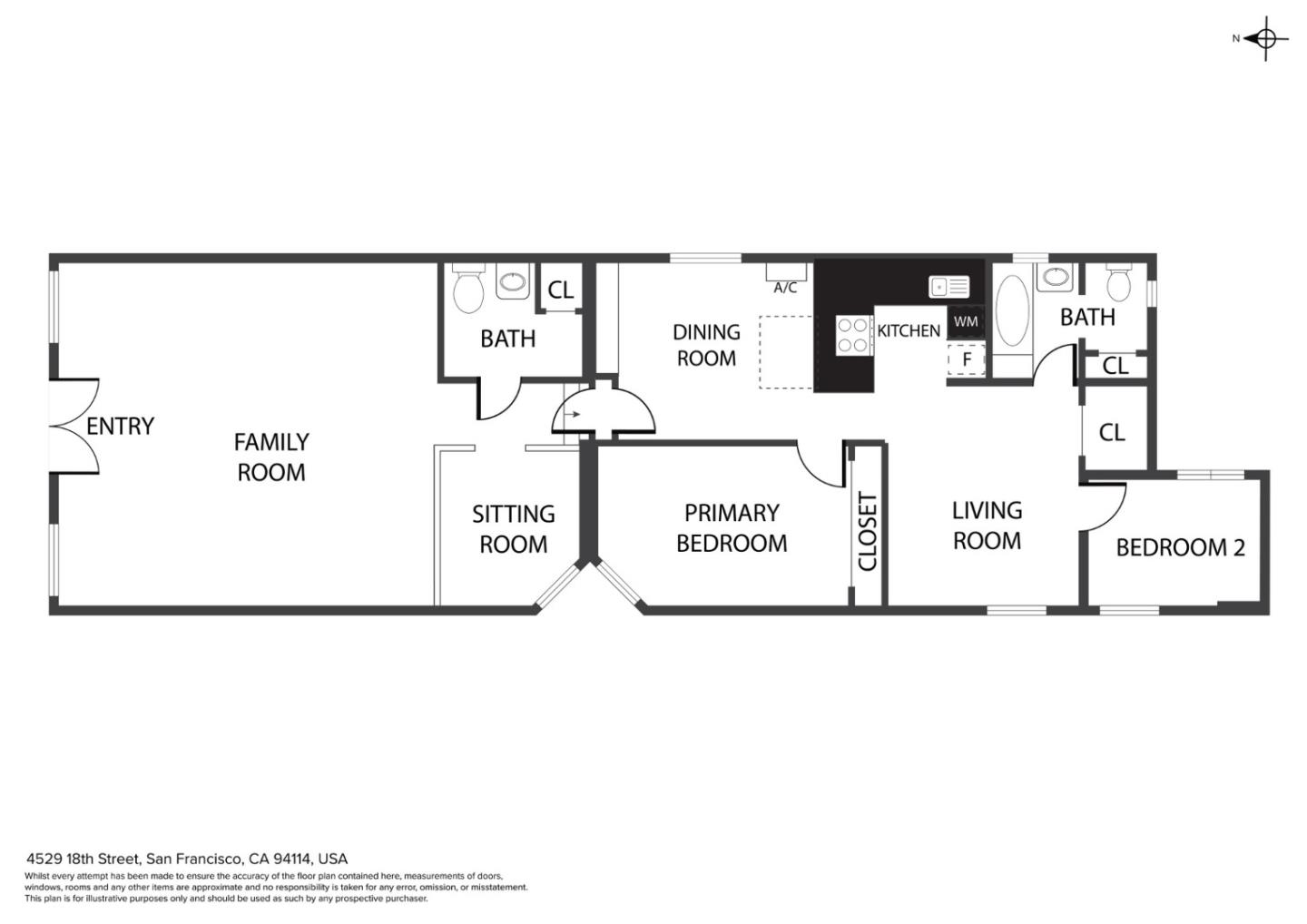 Detail Gallery Image 53 of 53 For 4529 18th St, San Francisco,  CA 94114 - 2 Beds | 1/1 Baths