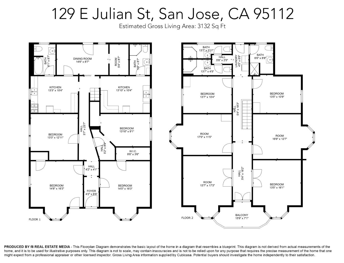 Detail Gallery Image 7 of 71 For 129 E Julian St, San Jose,  CA 95112 - 12 Beds | 5 Baths