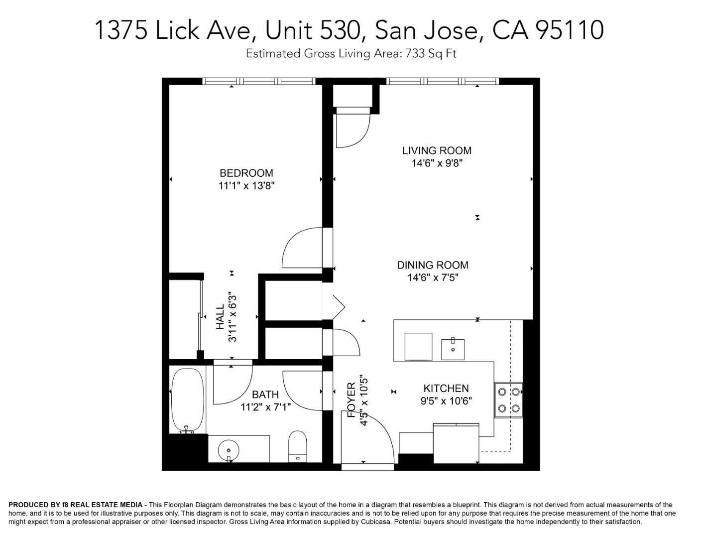 Detail Gallery Image 21 of 45 For 1375 Lick Ave #530,  San Jose,  CA 95110 - 1 Beds | 1 Baths