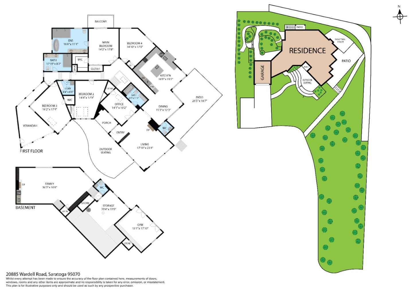 Detail Gallery Image 41 of 43 For 20885 Wardell Rd, Saratoga,  CA 95070 - 5 Beds | 3/2 Baths