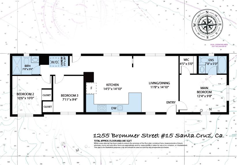 Detail Gallery Image 2 of 25 For 1255 38th Ave #15,  Santa Cruz,  CA 95062 - 3 Beds | 2 Baths