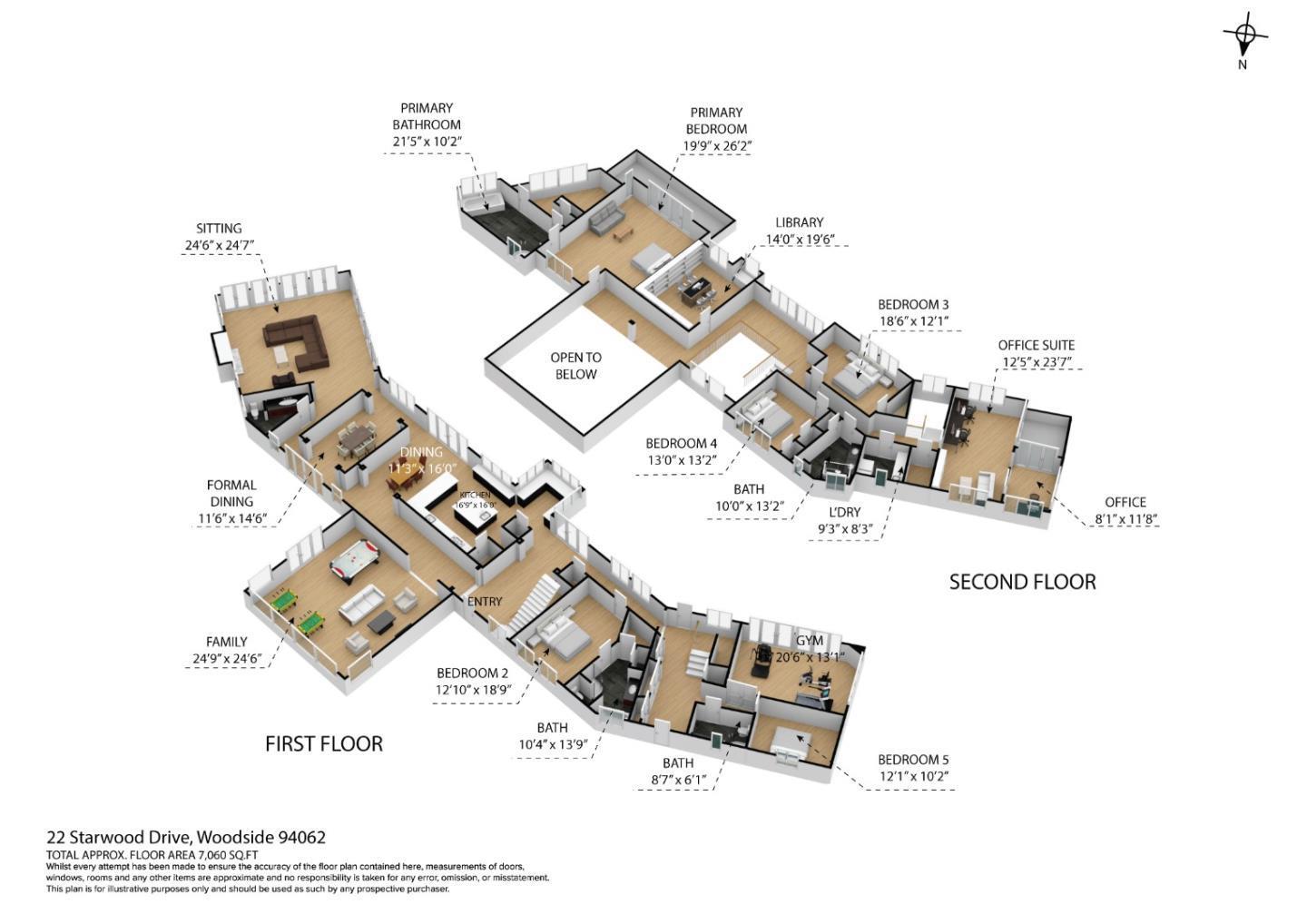 Detail Gallery Image 4 of 65 For 22 Starwood Dr, Woodside,  CA 94062 - 5 Beds | 4/1 Baths