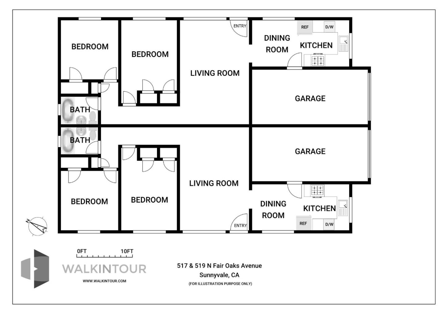 517/519 N Fair Oaks Ave