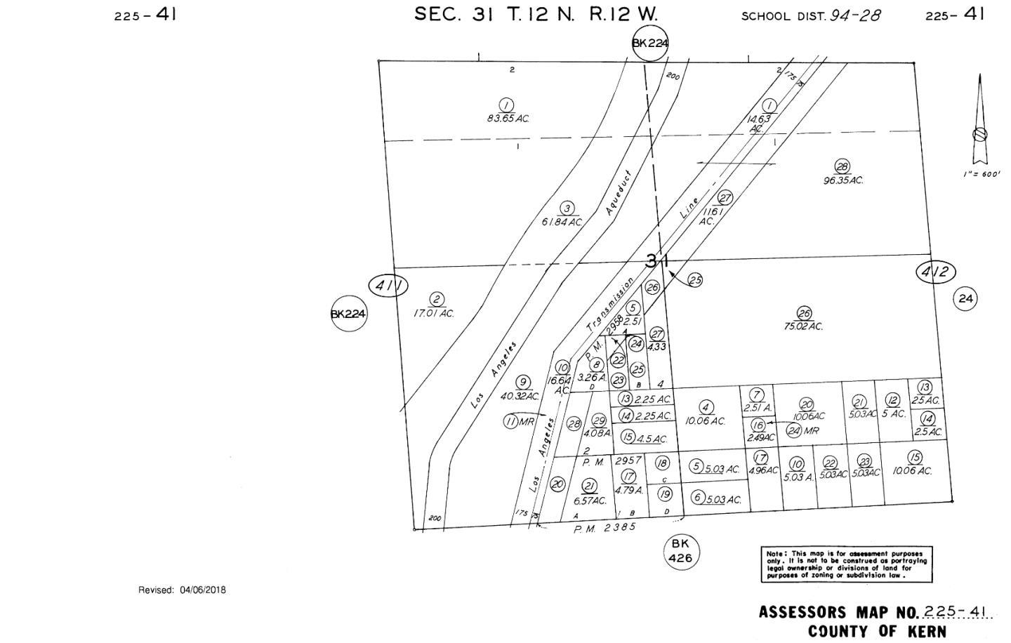 Detail Gallery Image 4 of 4 For 00 Aqueduct Rd, Mojave,  CA 93501 - – Beds | – Baths