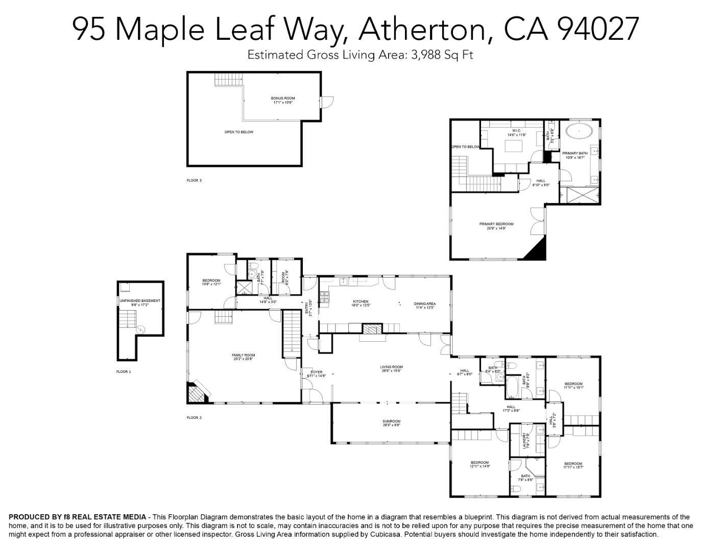 Detail Gallery Image 46 of 46 For 95 Maple Leaf Way, Atherton,  CA 94027 - 5 Beds | 4/1 Baths
