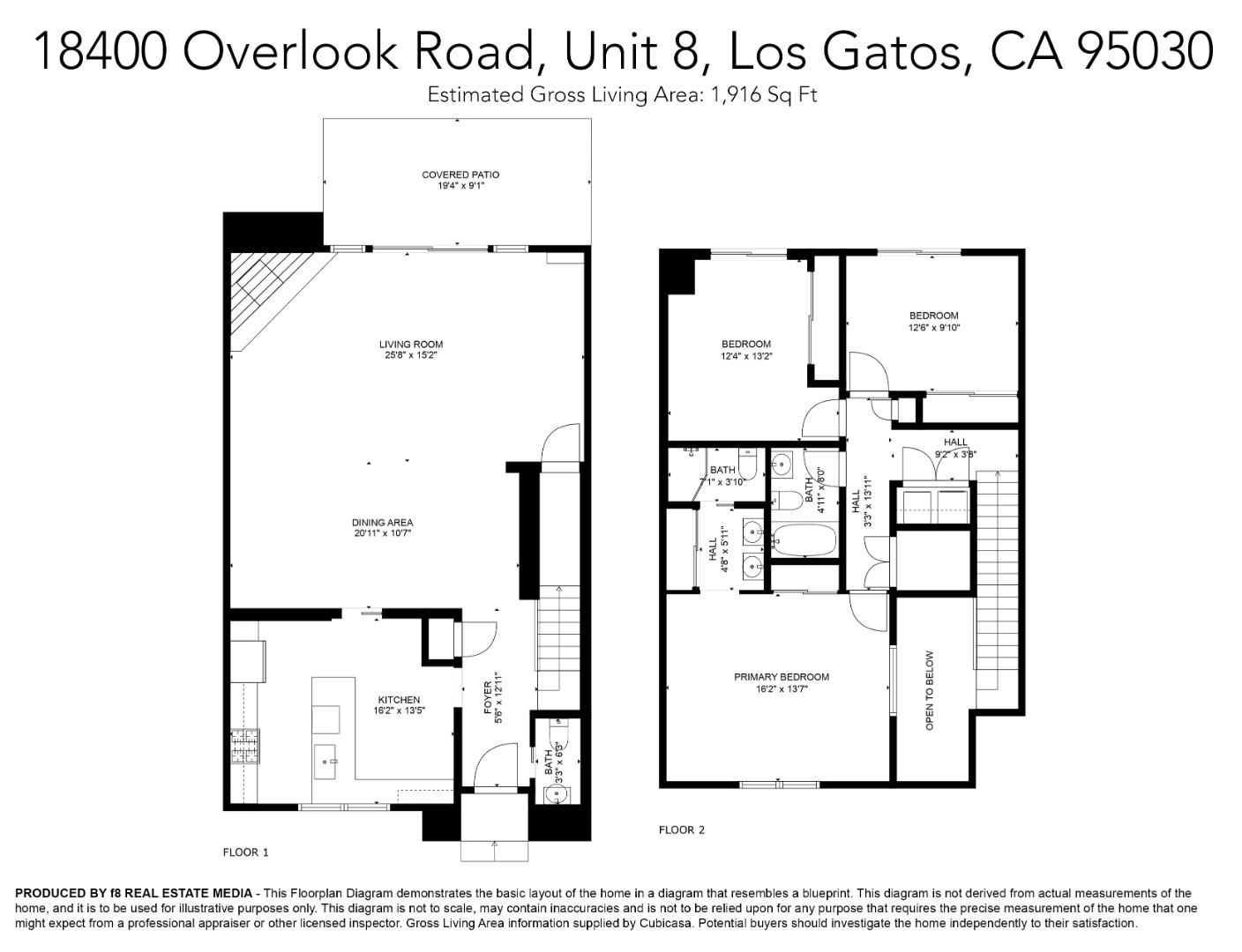 Detail Gallery Image 24 of 24 For 18400 Overlook Rd #8,  Los Gatos,  CA 95030 - 3 Beds | 2/1 Baths