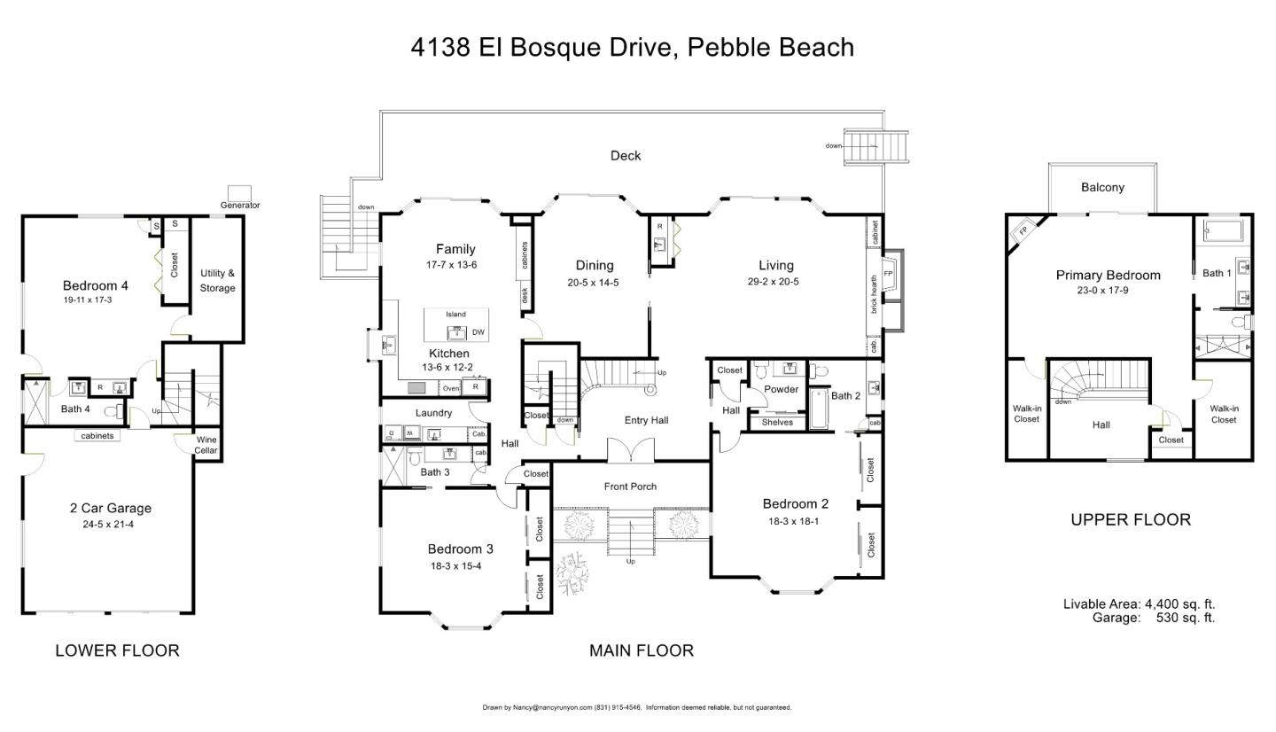 Detail Gallery Image 45 of 45 For 4138 El Bosque Dr, Pebble Beach,  CA 93953 - 4 Beds | 4/1 Baths