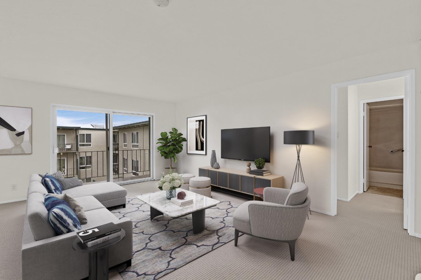 Detail Gallery Image 1 of 1 For 934 Peninsula Ave #401,  San Mateo,  CA 94401 - 1 Beds | 1 Baths