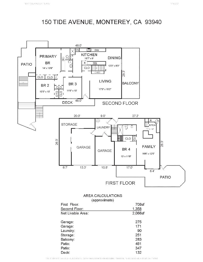 150 Tide Ave, Monterey, CA 93940 4 Beds 3 Baths (Active