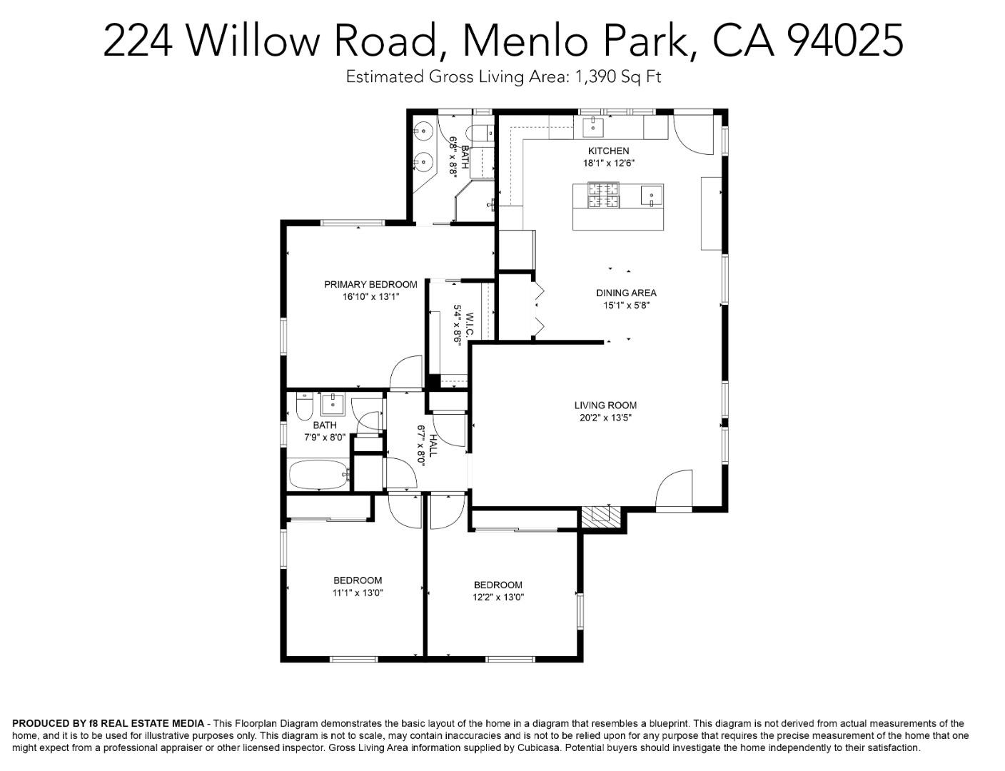 Detail Gallery Image 54 of 54 For 224 Willow Rd, Menlo Park,  CA 94025 - 3 Beds | 2 Baths
