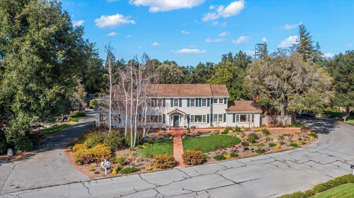 A rare opportunity to purchase one of the premier estates in Los Altos and a piece of Los Altos history! A stately 100 year old Colonial Revival style home on a flat 2/3 acre lot on a quiet cul-de-sac. Approximately 4,054 sq. ft of living space in the main house plus a one year-old 325 sq. ft. ADU, along with a 3-car garage, large workshop, and basement. It was a Designer Showcase Home in 1987 and has been beautifully maintained by the current owners. Grand-size common rooms with period details plus expansive yards, the perfect home for entertaining on a large scale. The most sought after Los Altos Schools: Oak Elementary, Blach Middle, and Mountain View High School! Great commute access to all of Silicon Valley!