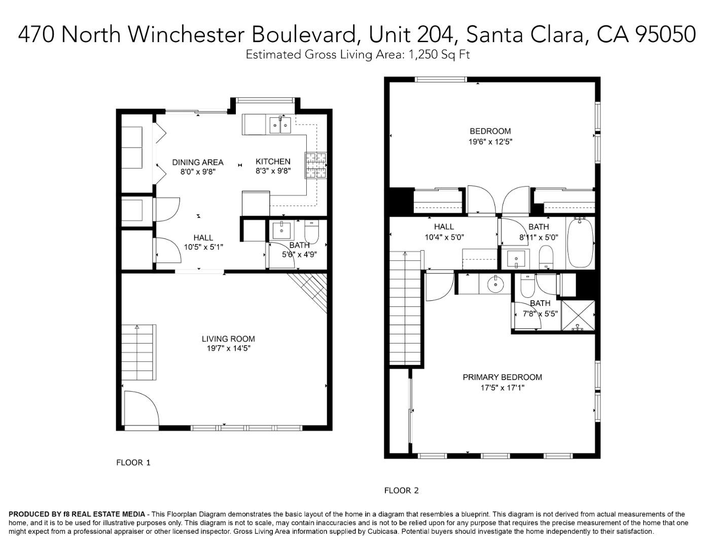 Detail Gallery Image 43 of 43 For 470 N Winchester Blvd #204,  Santa Clara,  CA 95050 - 2 Beds | 2/1 Baths