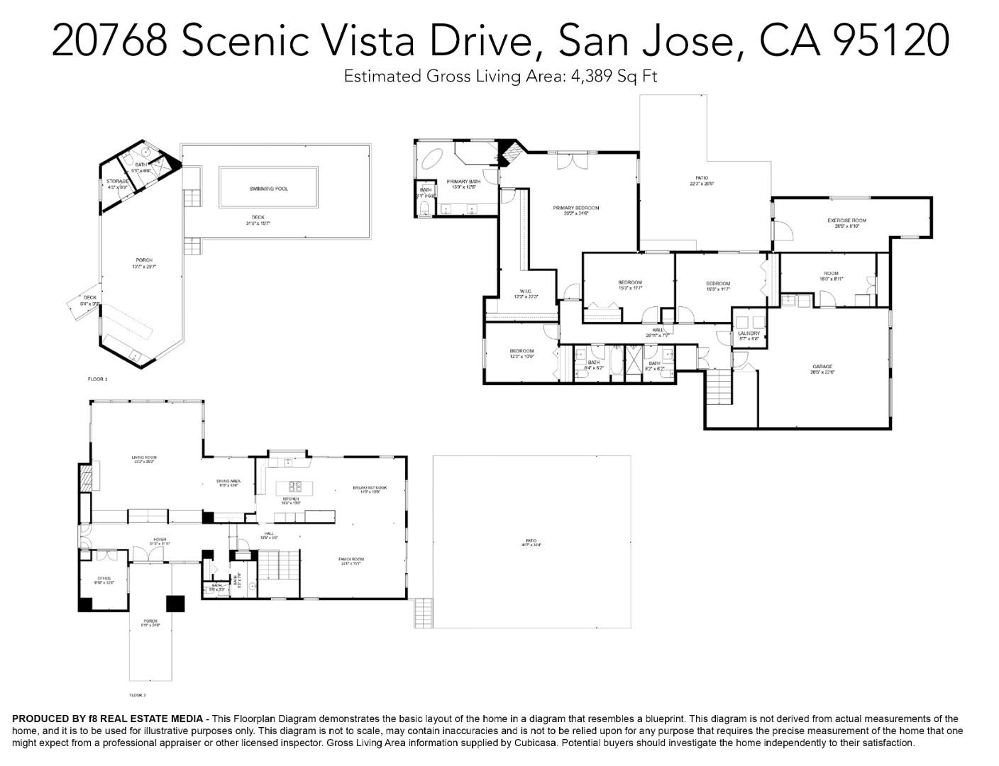 Detail Gallery Image 3 of 50 For 20768 Scenic Vista Dr, San Jose,  CA 95120 - 4 Beds | 4/1 Baths