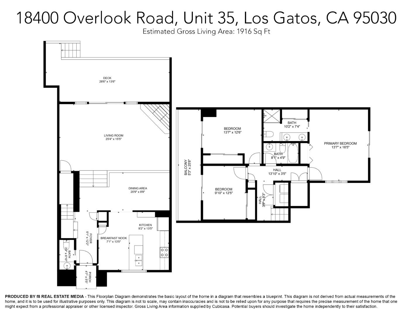 Detail Gallery Image 28 of 28 For 18400 Overlook Rd #35,  Los Gatos,  CA 95030 - 3 Beds | 2/1 Baths