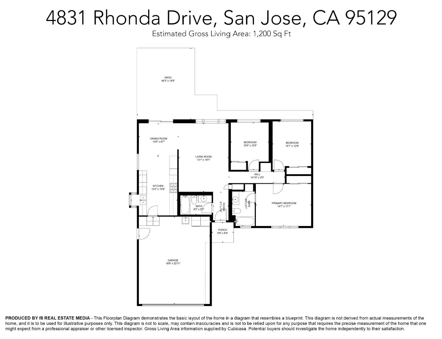 Detail Gallery Image 34 of 34 For 4831 Rhonda Dr, San Jose,  CA 95129 - 3 Beds | 2 Baths