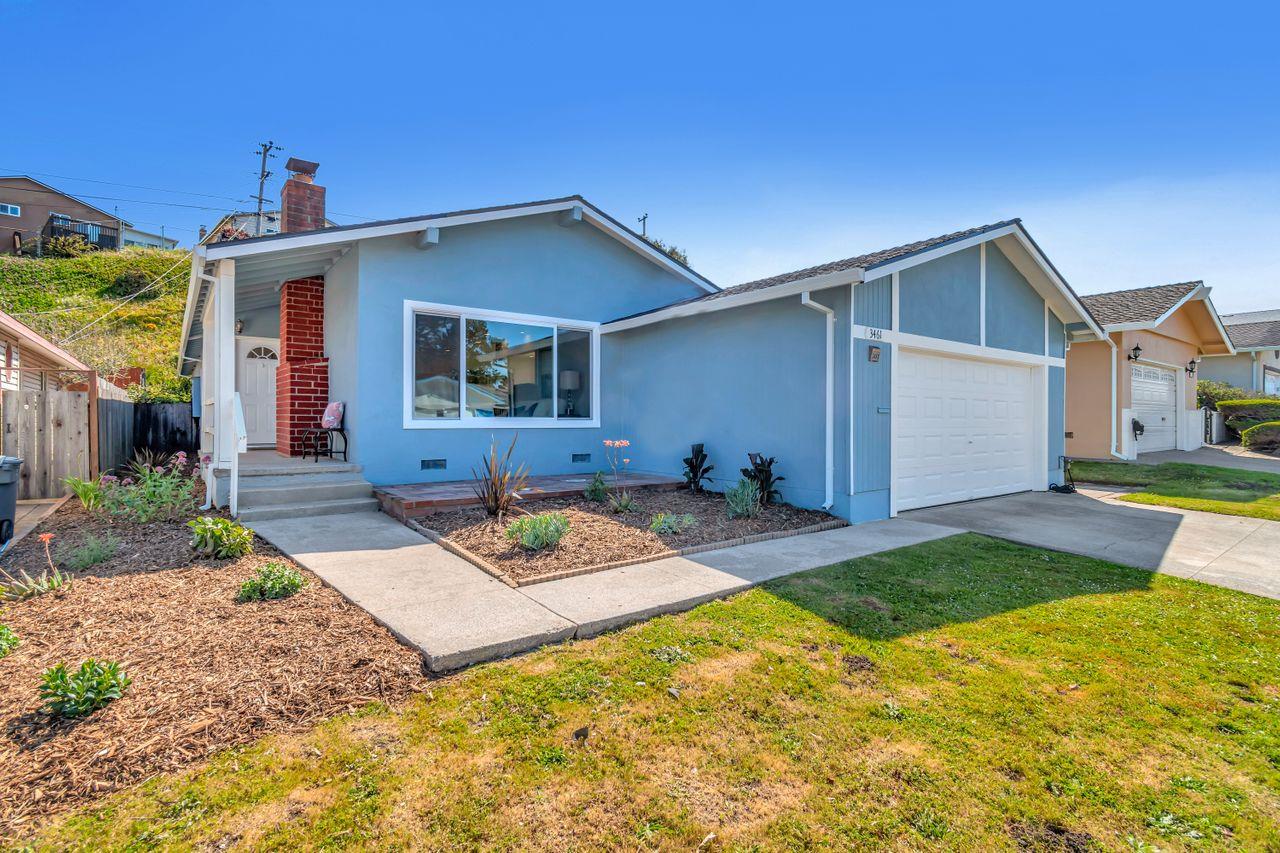 Detail Gallery Image 1 of 35 For 3461 Longview Dr, San Bruno,  CA 94066 - 3 Beds | 2 Baths