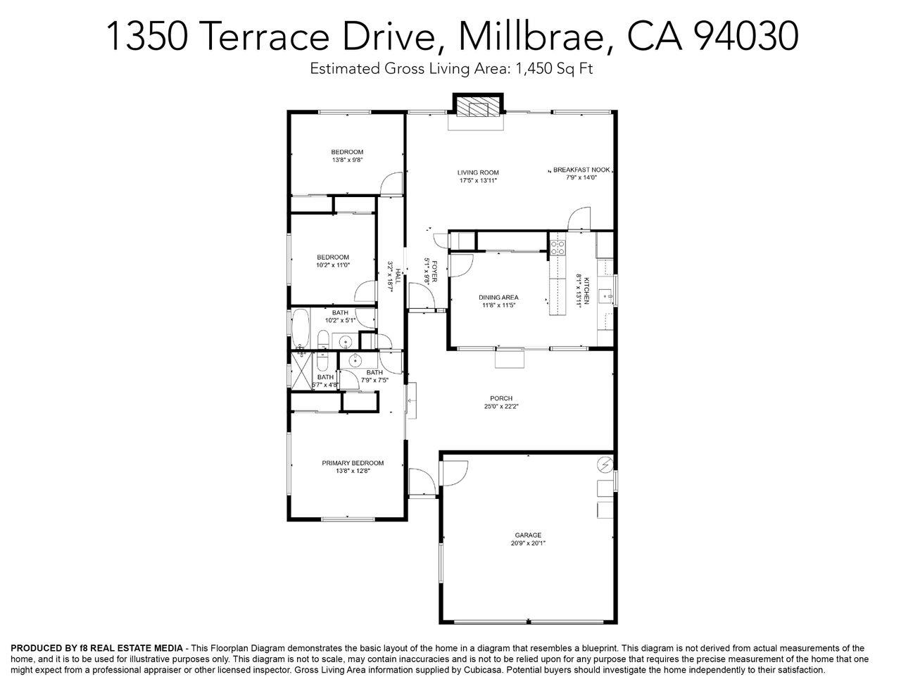 Detail Gallery Image 36 of 37 For 1350 Terrace Dr, Millbrae,  CA 94030 - 3 Beds | 2 Baths