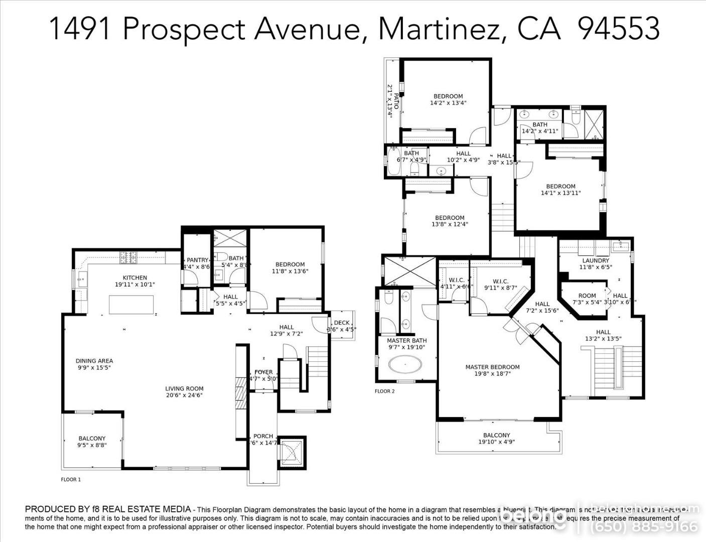 Detail Gallery Image 82 of 82 For 1491 Prospect Ave, Martinez,  CA 94553 - 5 Beds | 4 Baths