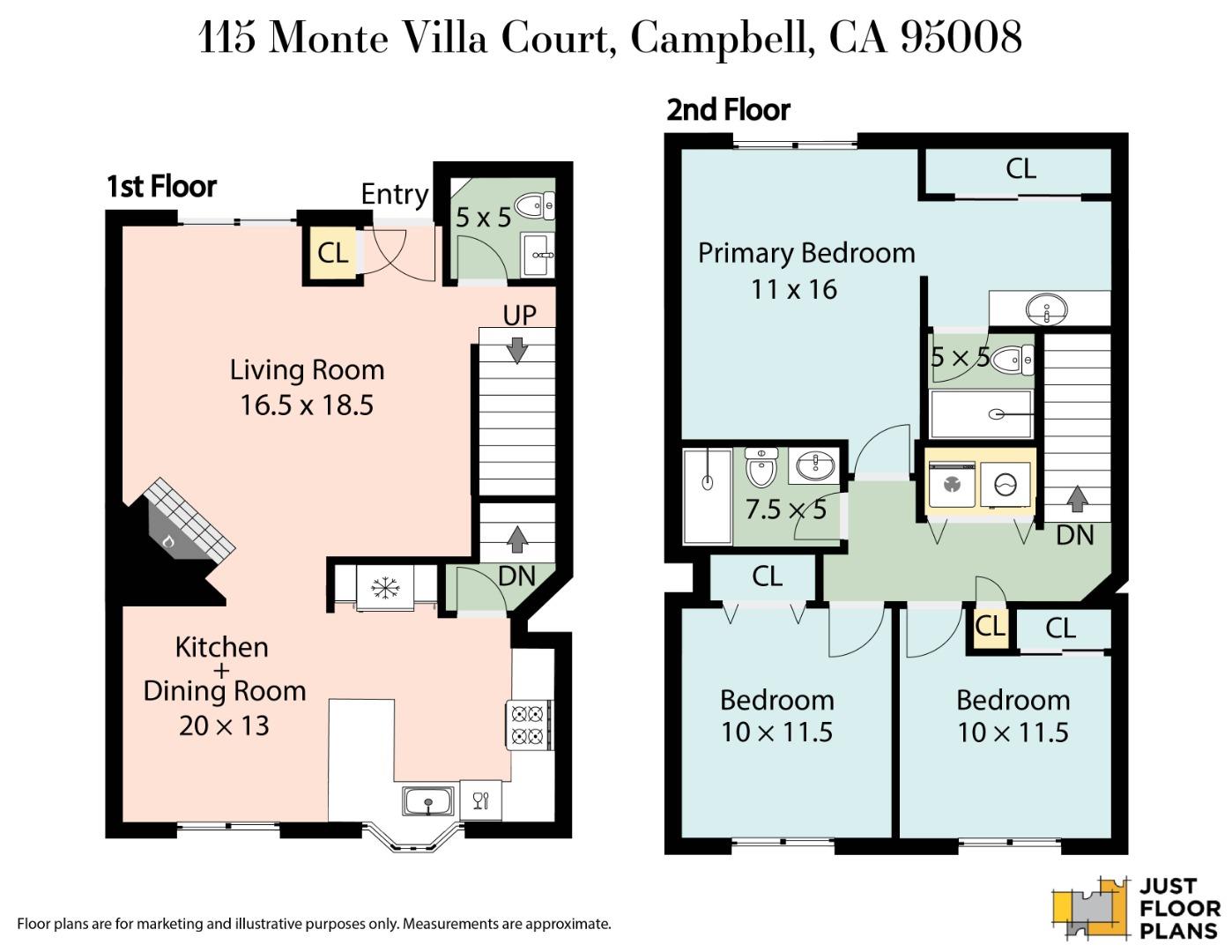 Detail Gallery Image 37 of 39 For 115 Monte Villa Ct, Campbell,  CA 95008 - 3 Beds | 2/1 Baths