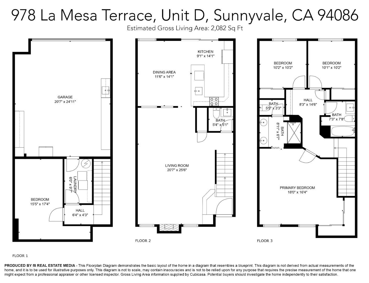 Detail Gallery Image 39 of 39 For 978 La Mesa Ter #D,  Sunnyvale,  CA 94086 - 3 Beds | 2/1 Baths