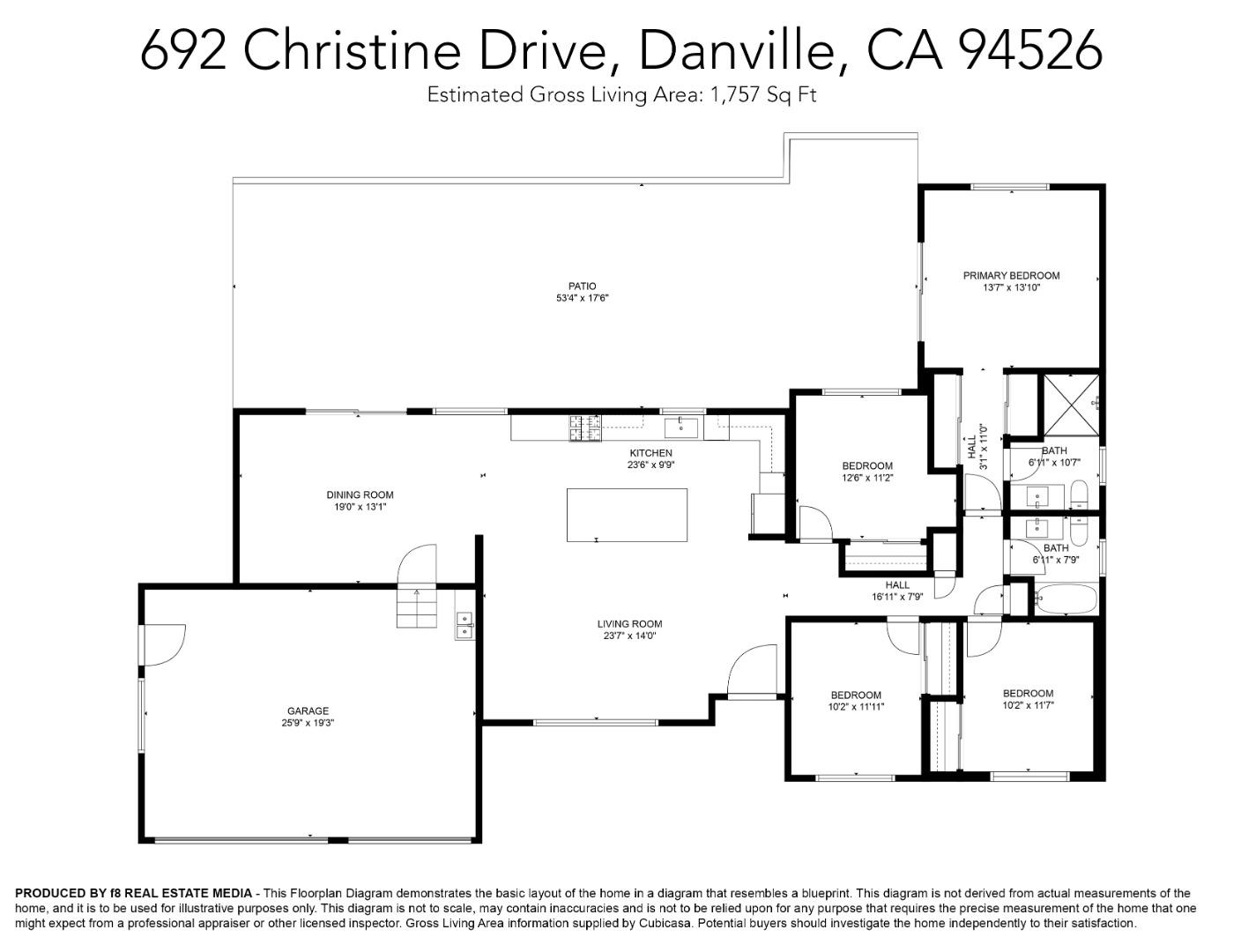 Detail Gallery Image 36 of 36 For 692 Christine Dr, Danville,  CA 94526 - 4 Beds | 2 Baths