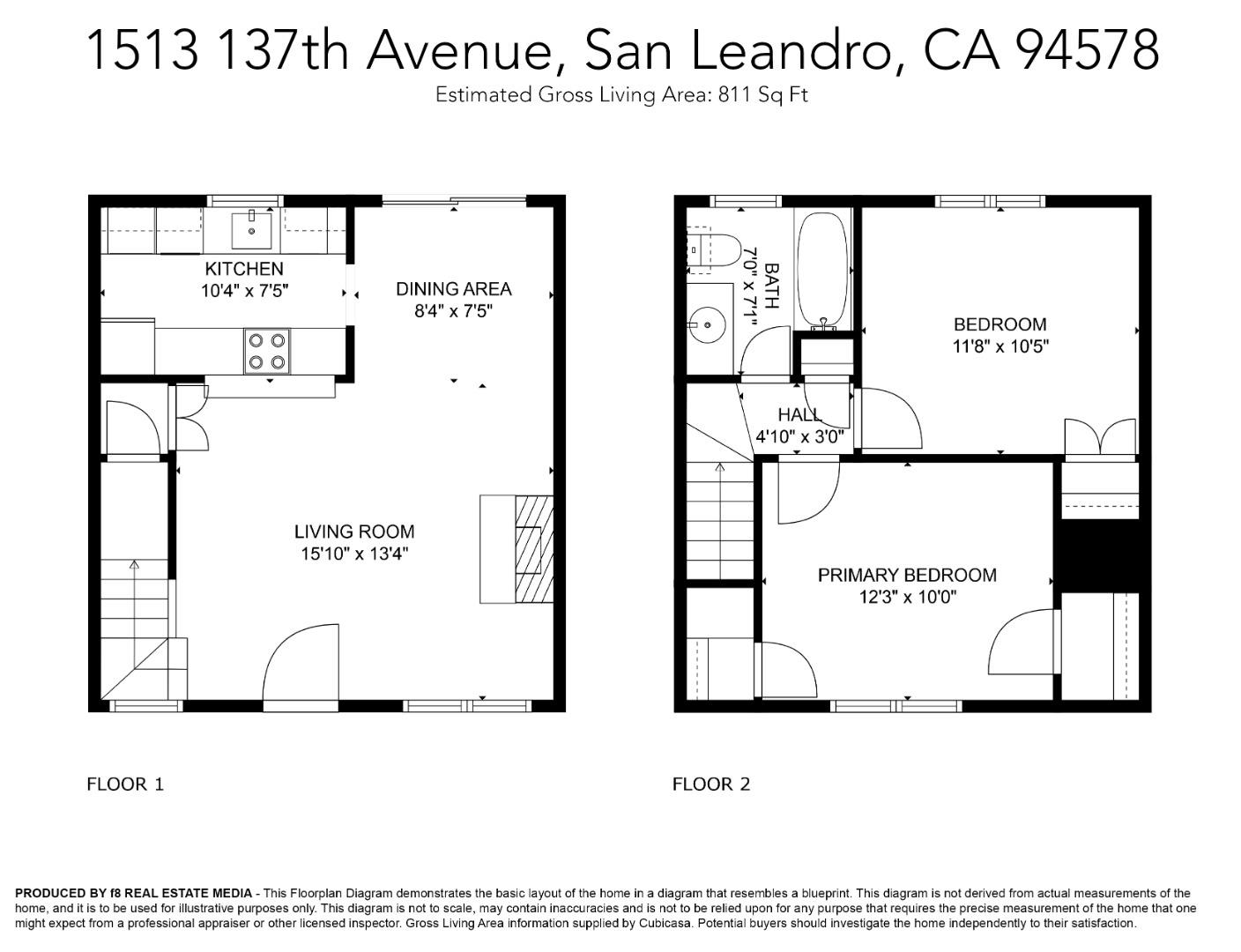 Detail Gallery Image 15 of 15 For 1513 137th Ave, San Leandro,  CA 94578 - 2 Beds | 1 Baths