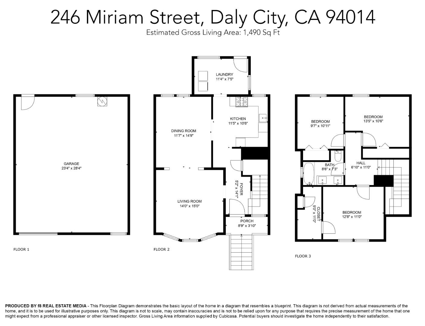 Detail Gallery Image 44 of 44 For 246 Miriam St, Daly City,  CA 94014 - 3 Beds | 1 Baths