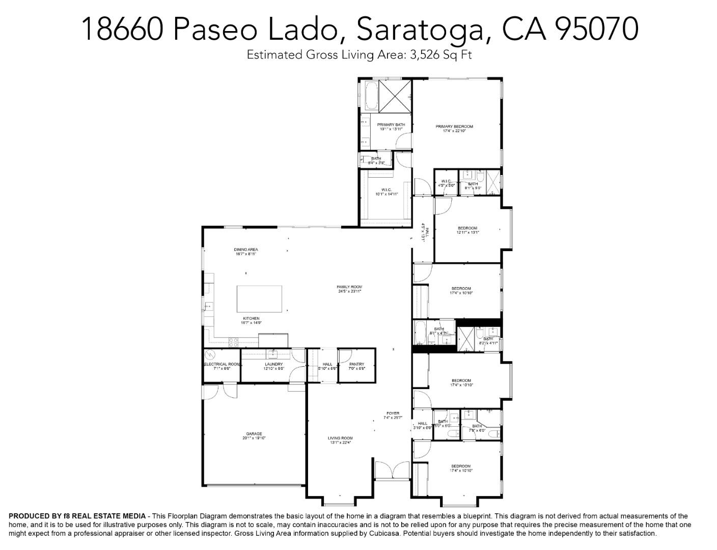 Detail Gallery Image 73 of 73 For 18660 Paseo Lado, Saratoga,  CA 95070 - 5 Beds | 5/1 Baths