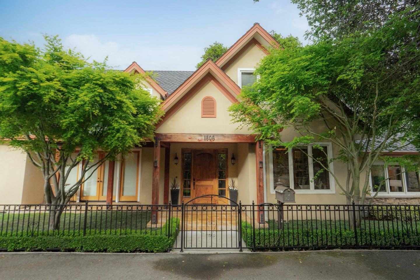 Welcome to this custom-built home that is just 16 years new! The home is ideally situated in Belmont, CA, amidst an enclave of luxurious neighboring residences. The well-thought-out floor plan offers four bedrooms, including two suites, plus an office furnished with built-in desks, four bathrooms, a formal dining room, living room with vaulted ceiling, separate living room, open family room, and a premium kitchen. There are many upgrades throughout, including lots of storage, a finished attic, crawl space, laundry hookups on upper level and in garage, Nest thermostats with two-zone heat and AC. The peaceful yard is beautifully landscaped with a custom, pond-less, rock waterfall, paver stone patio with a wooden gazebo that's complete with lights and outdoor speakers, mature plants, landscaping lights throughout. The generously sized two-car garage has two electric vehicle charging stations. Conveniently located, this home is within walking distance to the community center, shopping plaza, and public library. It offers easy accessibility to parks, shops, restaurants, and Caltrain. Plus, with easy access to 280 and 101, commuting is a breeze. Experience the epitome of luxury living in Belmont.