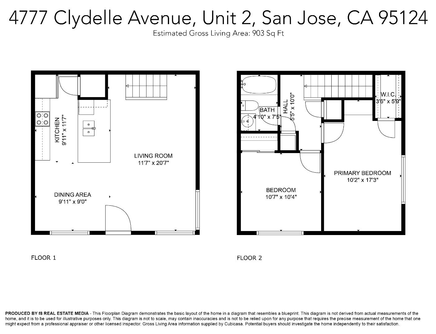 Detail Gallery Image 6 of 31 For 4777 Clydelle Ave #2,  San Jose,  CA 95124 - 2 Beds | 1 Baths