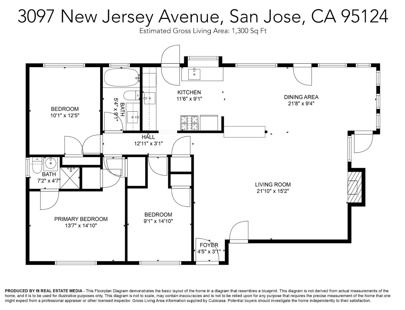 Detail Gallery Image 22 of 22 For 3097 New Jersey Ave, San Jose,  CA 95124 - 3 Beds | 2 Baths