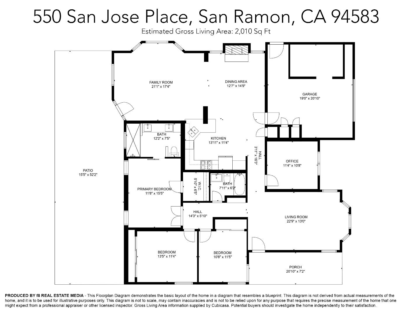 Detail Gallery Image 55 of 55 For 550 San Jose Pl, San Ramon,  CA 94583 - 3 Beds | 2 Baths