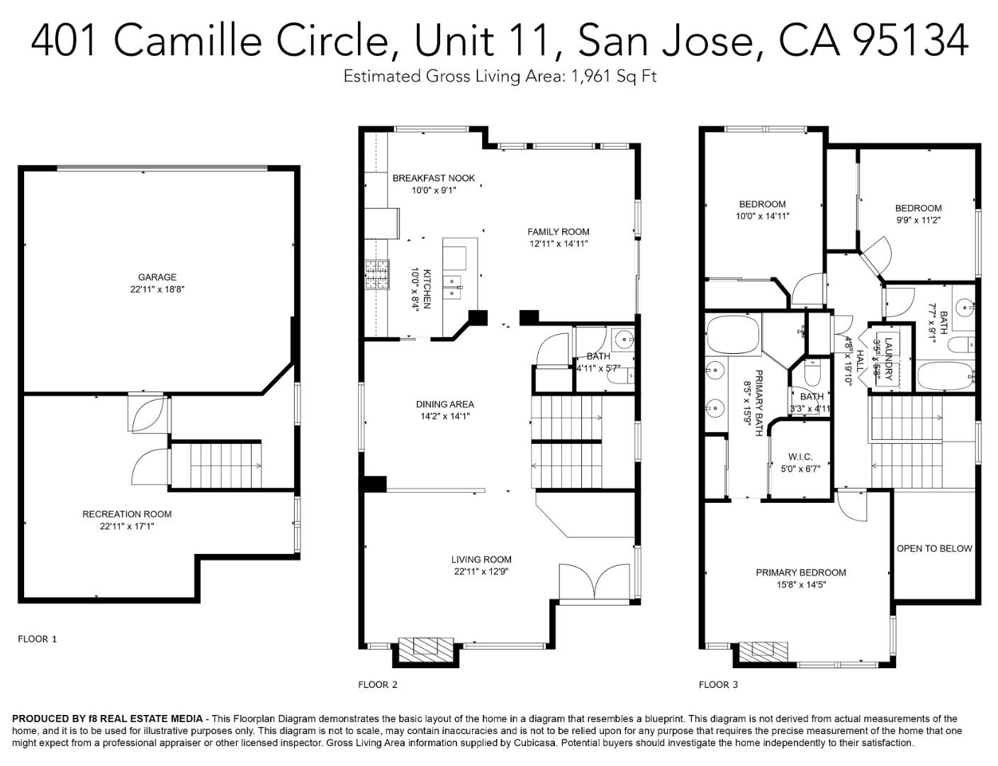 Detail Gallery Image 53 of 84 For 401 Camille Cir #11,  San Jose,  CA 95134 - 3 Beds | 2/1 Baths