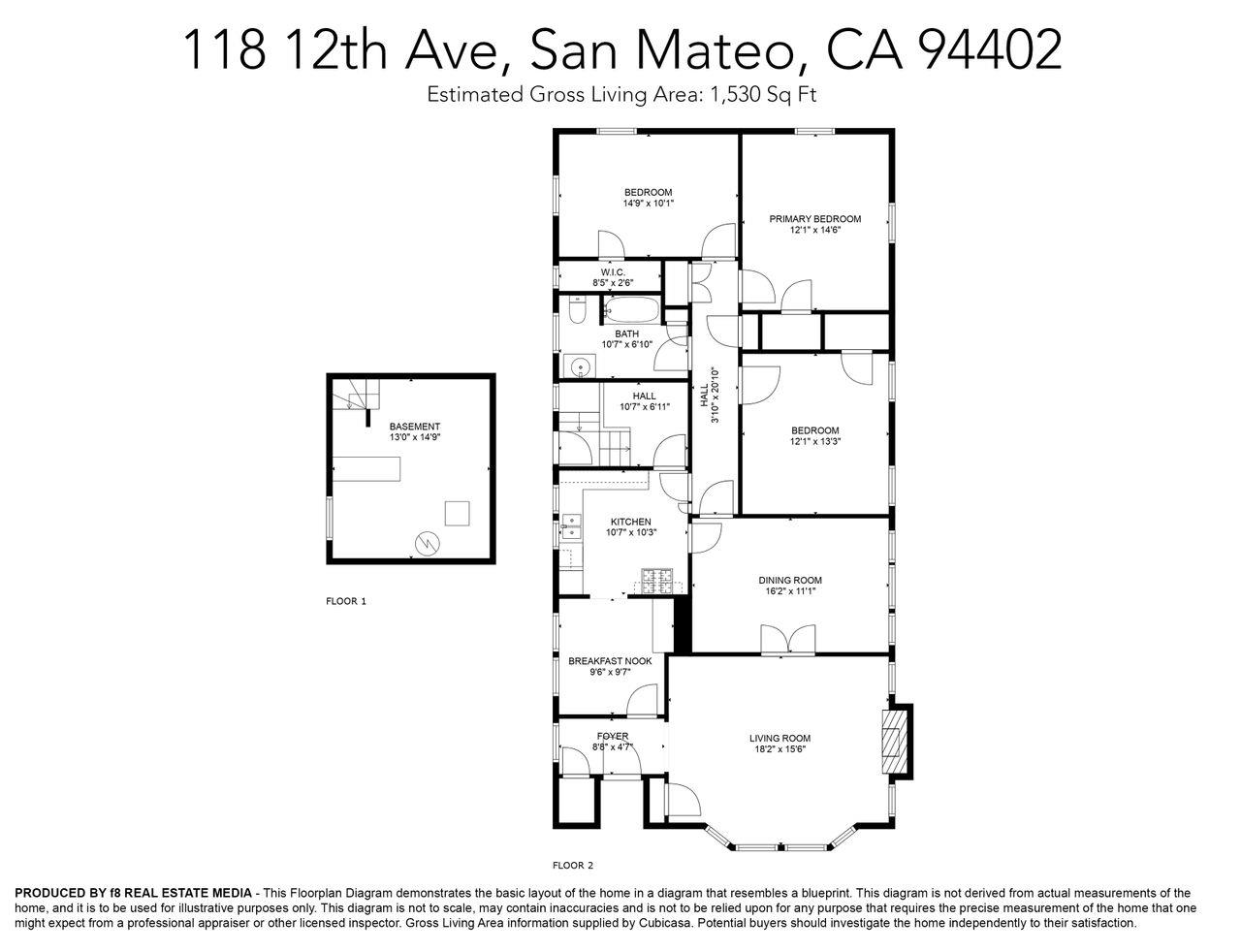 Detail Gallery Image 38 of 39 For 118 12th Ave, San Mateo,  CA 94402 - 3 Beds | 1 Baths
