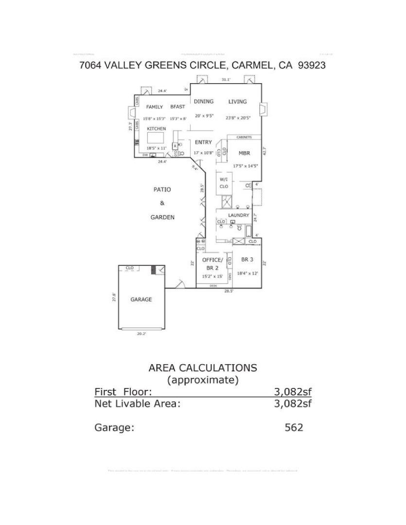 Detail Gallery Image 28 of 28 For 7064 Valley Greens Cir, Carmel,  CA 93923 - 3 Beds | 2/1 Baths