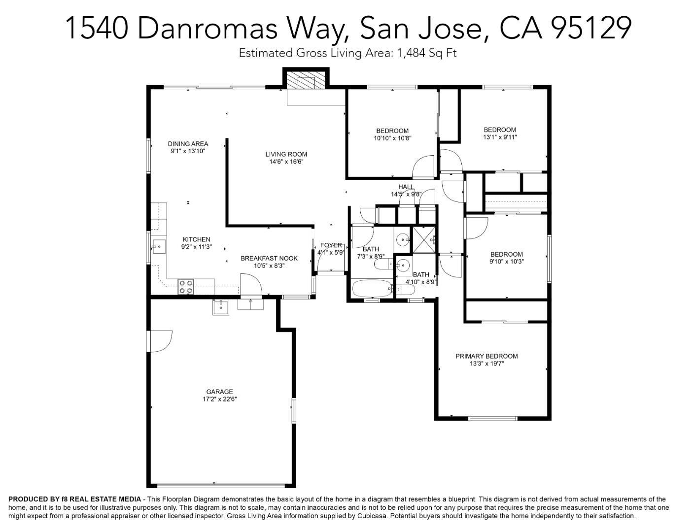 Detail Gallery Image 45 of 45 For 1540 Danromas Way, San Jose,  CA 95129 - 4 Beds | 2 Baths