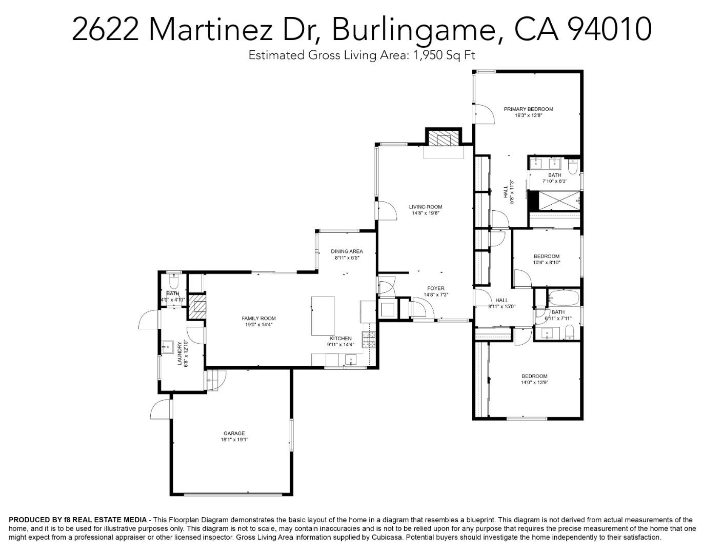 Detail Gallery Image 31 of 31 For 2622 Martinez Dr, Burlingame,  CA 94010 - 3 Beds | 2/1 Baths