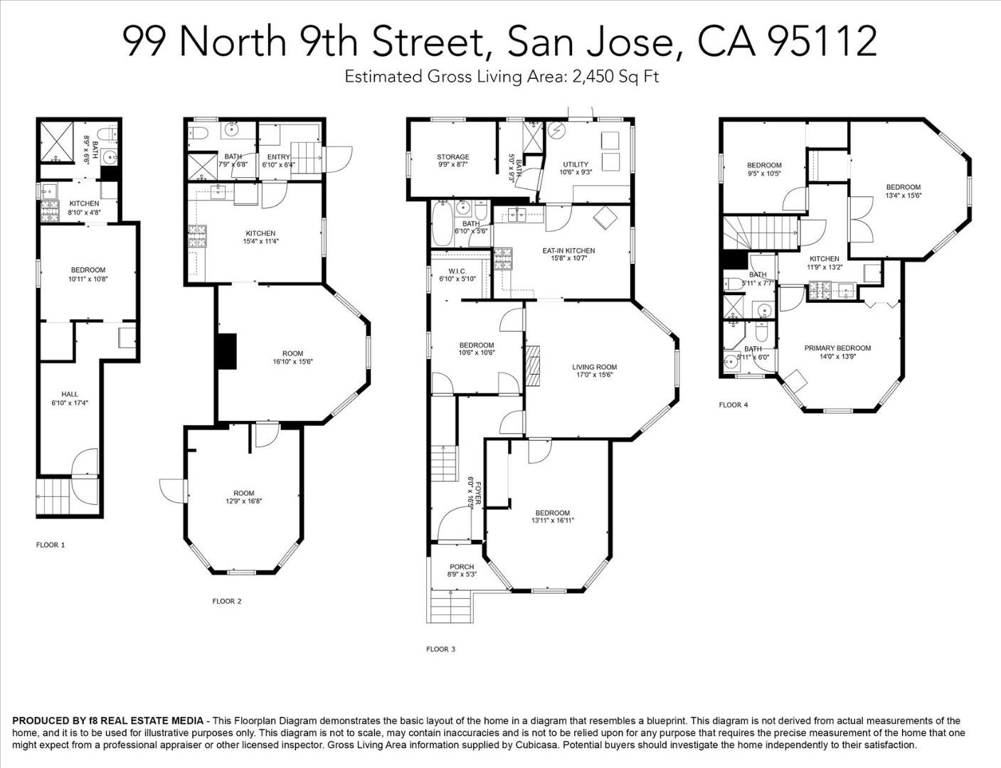 Detail Gallery Image 3 of 3 For 99 N 9th St, San Jose,  CA 95112 - – Beds | – Baths