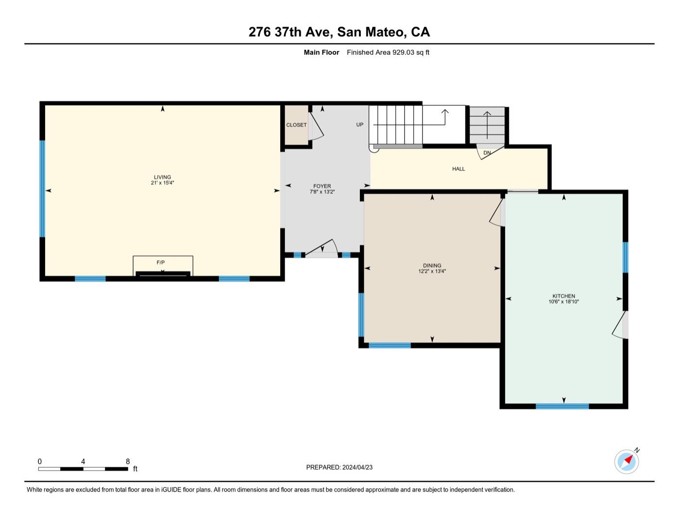 Detail Gallery Image 26 of 28 For 276 37th Ave, San Mateo,  CA 94403 - 3 Beds | 2/1 Baths