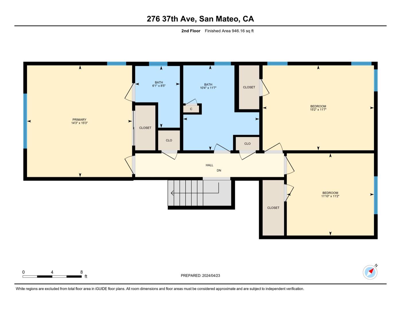 Detail Gallery Image 27 of 28 For 276 37th Ave, San Mateo,  CA 94403 - 3 Beds | 2/1 Baths