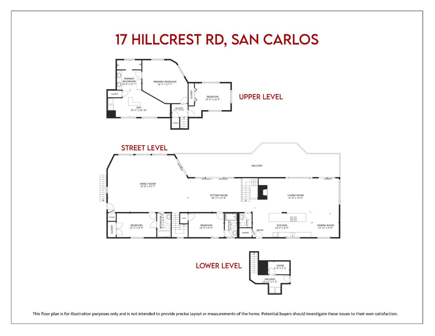 Detail Gallery Image 115 of 119 For 17 Hillcrest Rd, San Carlos,  CA 94070 - 4 Beds | 3/1 Baths