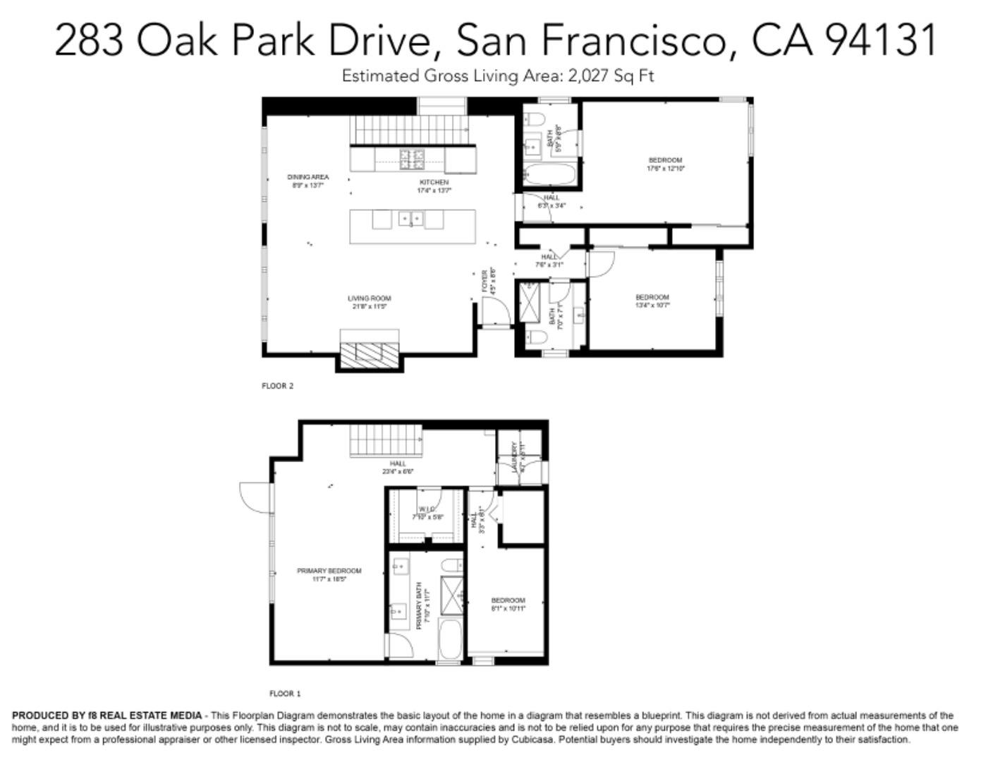 Detail Gallery Image 34 of 50 For 283 Oak Park Dr, San Francisco,  CA 94131 - 4 Beds | 3 Baths
