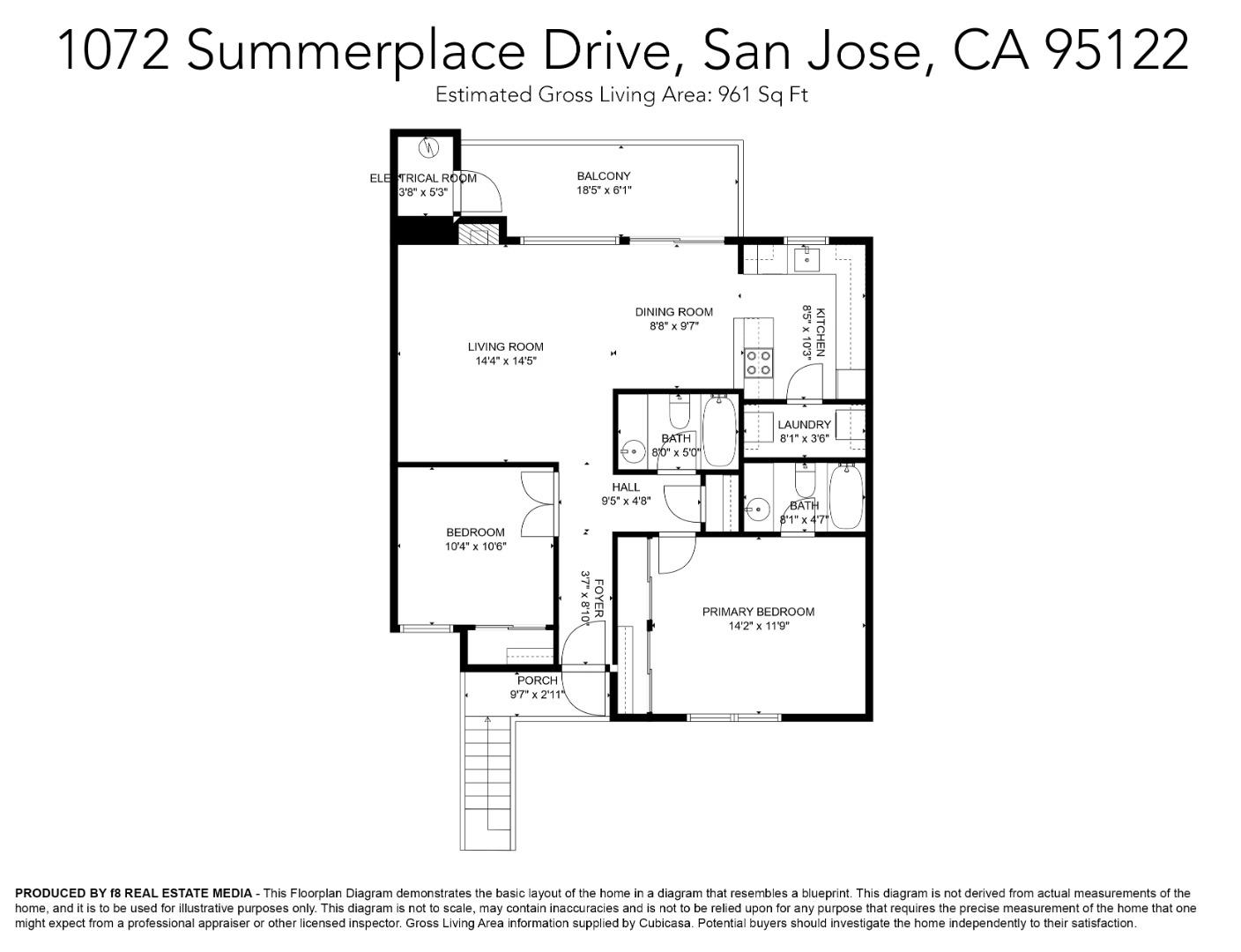 Detail Gallery Image 38 of 38 For 1072 Summerplace Dr, San Jose,  CA 95122 - 2 Beds | 2 Baths